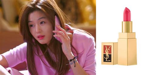 cheon song yi ysl lip stain|So, What Shade of Lipstick Did Jun Ji Hyun Wear on “Man From .